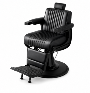 [BM-88066B] Barber Chair Black ( Royal )