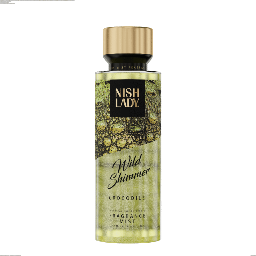 [NL010] NishLady Body Mist Wild Shimmer Crocodile 260ml
