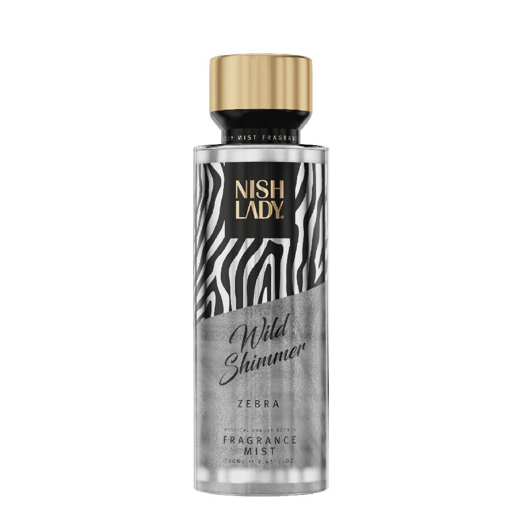[NL012] NishLady Body Mist Wild Shimmer Zebra 260ml