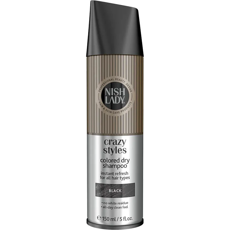 [NL1233] NishLady Dry Shampoo Black 150ml