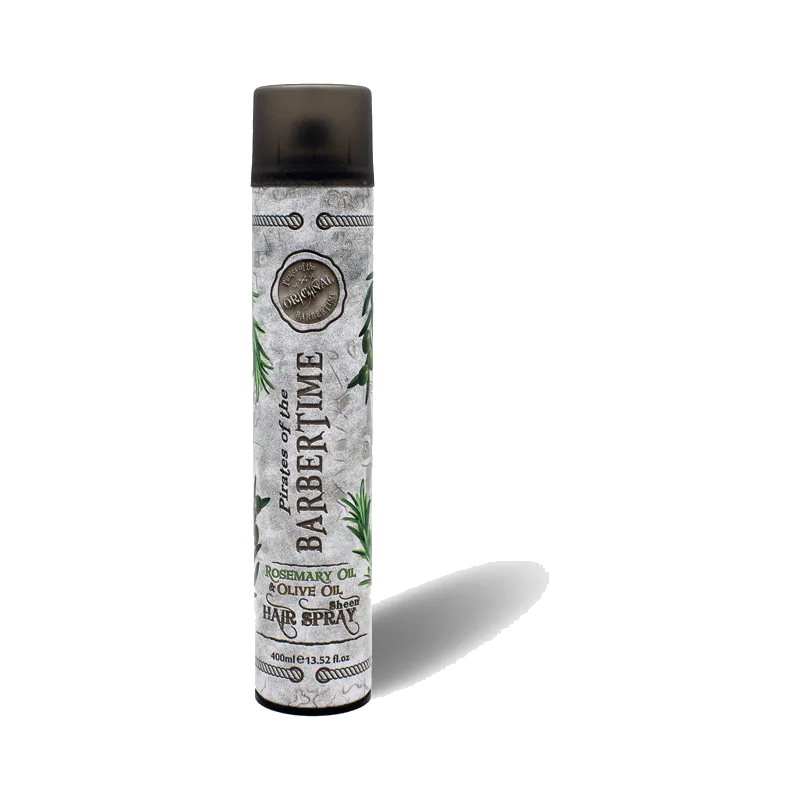 [BT-1954] Barbertime Rosemary Oil & Olive Oil Hair Spray 400ml