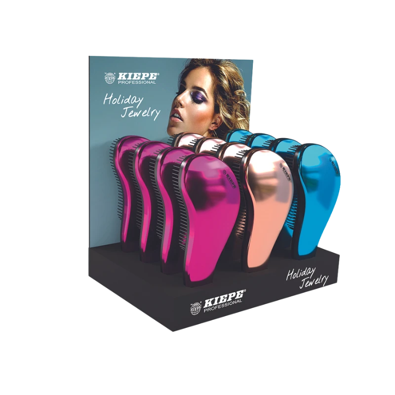 [B.140.205.3] Kiepe Holiday Jewelry Hair Brush Rose Gold