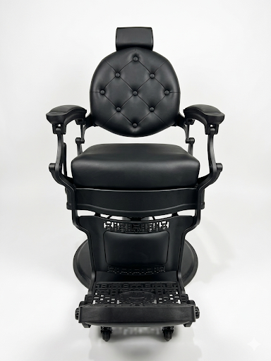 [CH-BM88058] Barber Chair Black Midnight